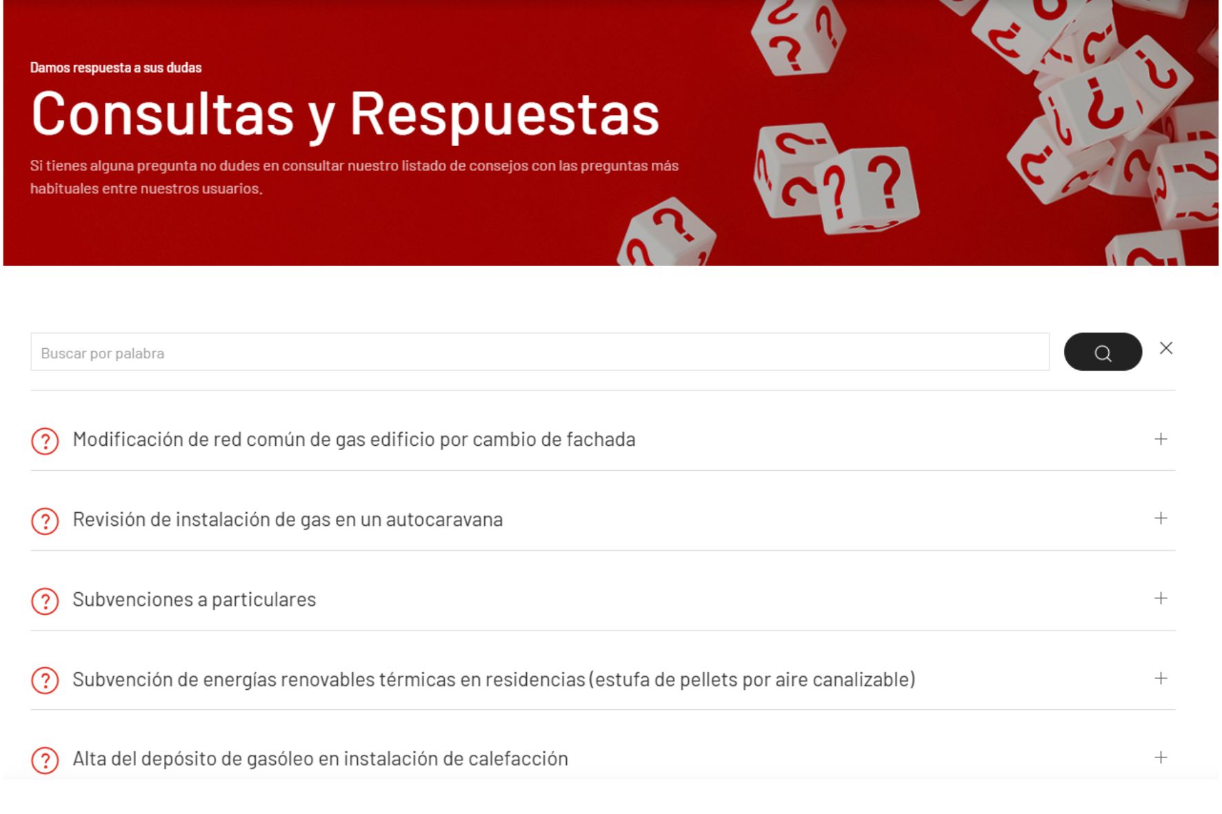 Más de 2.500 consultas técnicas a tu entera disposición